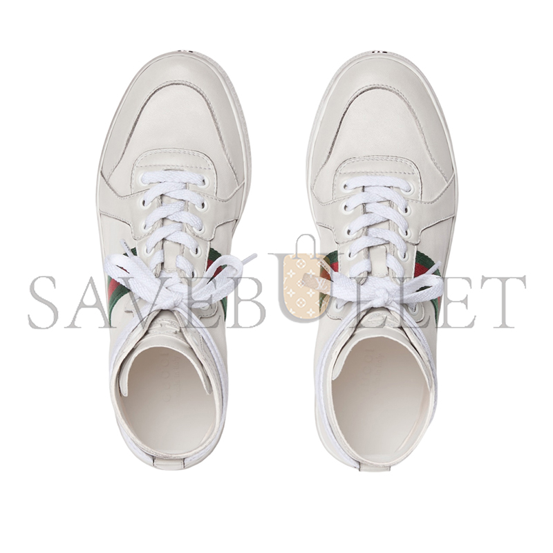 GUCCI WOMEN'S STRETCH HIGH-TOP SNEAKER 865057